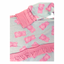 BAMBOO RUFFLE CONVERTABLE SNAP FOOTIE PAJAMA