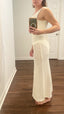 CREAM MAXI COVER UP