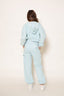 CORDUROY DRAWSTRING BLUE JACKET