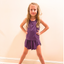 PURPLE ATHLETIC SHORTS