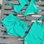 BAHAMAS GREEN LUREX SWIM SHORTS