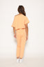 FRENCH TERRY BOXY CROP APRICOT TOP