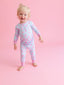 BAMBOO RUFFLE 2-PIECE LONG SLEEVE PAJAMA SET