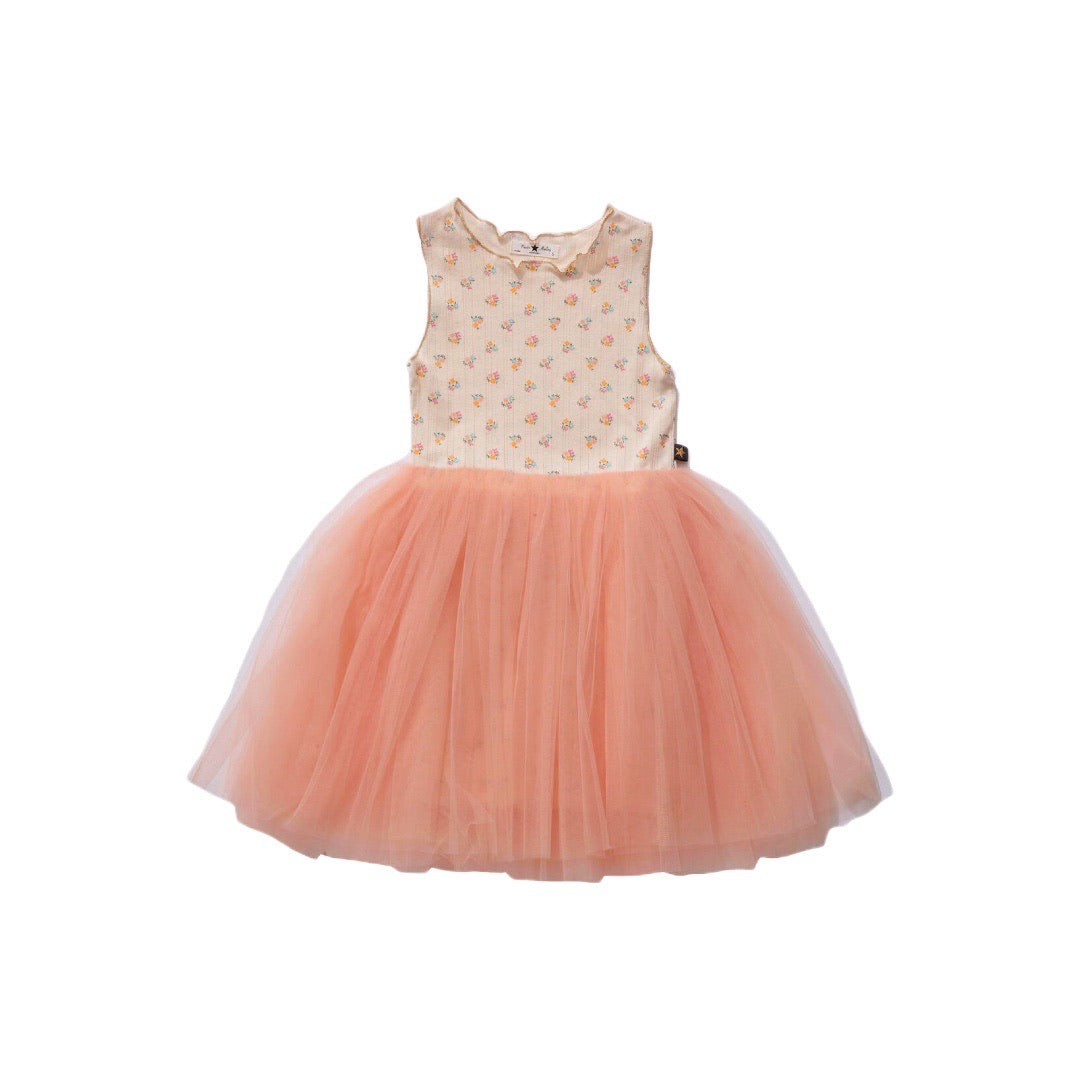 Vintage 4 Tutu Dress Emma Beige / 6