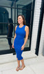 ROYAL BLUE DRESS