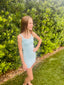 RIBBED CAMI BLUE
