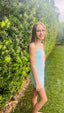 RIBBED CAMI BLUE