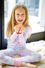 BAMBOO RUFFLE 2-PIECE LONG SLEEVE PAJAMA SET