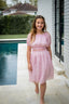 SKIRT APPLE BLOOM PINK