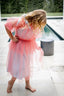 TULLE MAXI DRESS ARMINELLA PINK