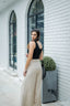SCALLOPED SLEEVELESS TOP
