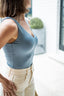 DUSTY BLUE BODYSUIT