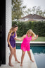 HOT PINK ATHLETIC SHORTS