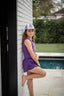 PURPLE ATHLETIC TOP