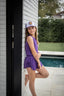 PURPLE ATHLETIC TOP