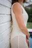 CREAM MAXI COVER UP