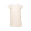 LACE DRESS WHITE SAND