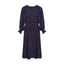 ALLA MORA MAXI PURPLE DRESS.