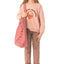 LIGHT PINK UNISEX SWEATSHIRT.