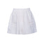FORGETMENOT WHITE LINEN SHORTS