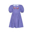 FORGETMENOT VIOLET LINEN DRESS