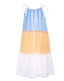 SILK CHIFFON DRESS IRIS WITH STRING.