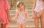 ONE PIECE SWIMSUIT INDIAN FLOWER PRINT