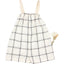 COTTON CHECK JUMPSUIT.