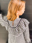 BLACK PLAID BIANCA DRESS.