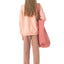 LIGHT PINK UNISEX SWEATSHIRT.