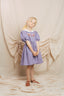 FORGETMENOT VIOLET LINEN DRESS