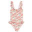 ONE PIECE SWIMSUIT INDIAN FLOWER PRINT