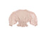 SMOCKED PUFF TOP.