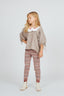WOOL PANTS WILDBERRY BORDO, WHITE.