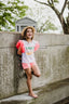 TWILL ROSE SHORTS.