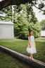 SILK CHIFFON DRESS IRIS WITH STRING.