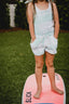 MINT TIE DYE TERRY ROMPER.