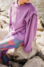 PURPLE LOVE SWEATER.