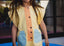 SHORT YELLOW GIRLS JUMPSUIT.