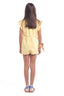 SHORT YELLOW GIRLS JUMPSUIT.