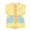 SHORT YELLOW GIRLS JUMPSUIT.