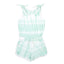 MINT TIE DYE TERRY ROMPER.