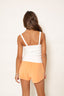 FRENCH TERRY BUTTERFLY SHORTS APRICOT